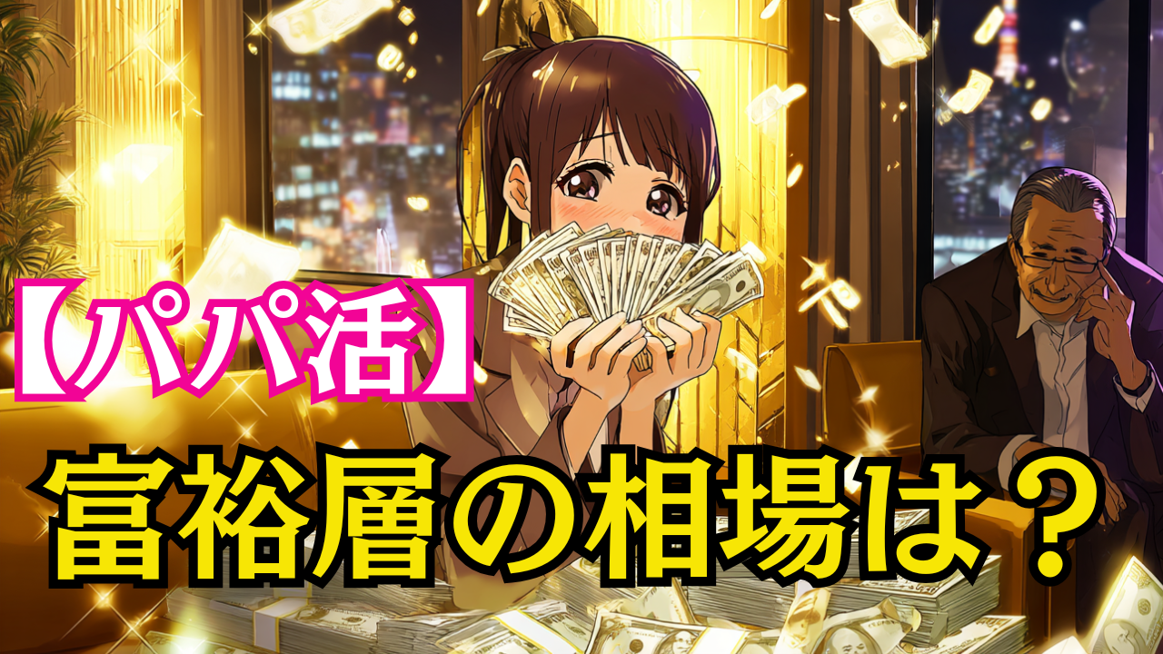 【パパ活】富裕層の相場は？アプリより太パパと出会いやすい場所公開