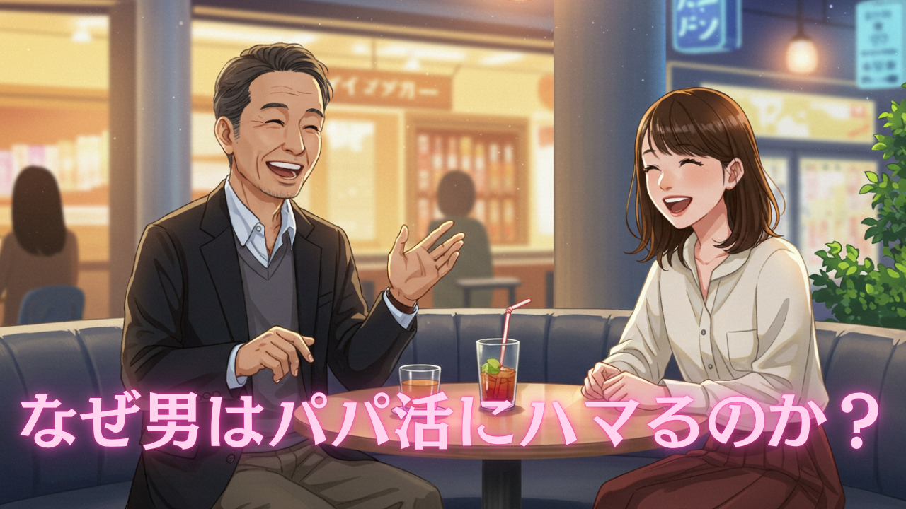 なぜ男はパパ活にハマるのか？癒し、承認欲求、そして…動機グラフが暴く「40代からの渇望」