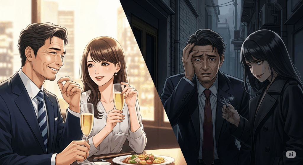 パパ活と交際倶楽部の違い