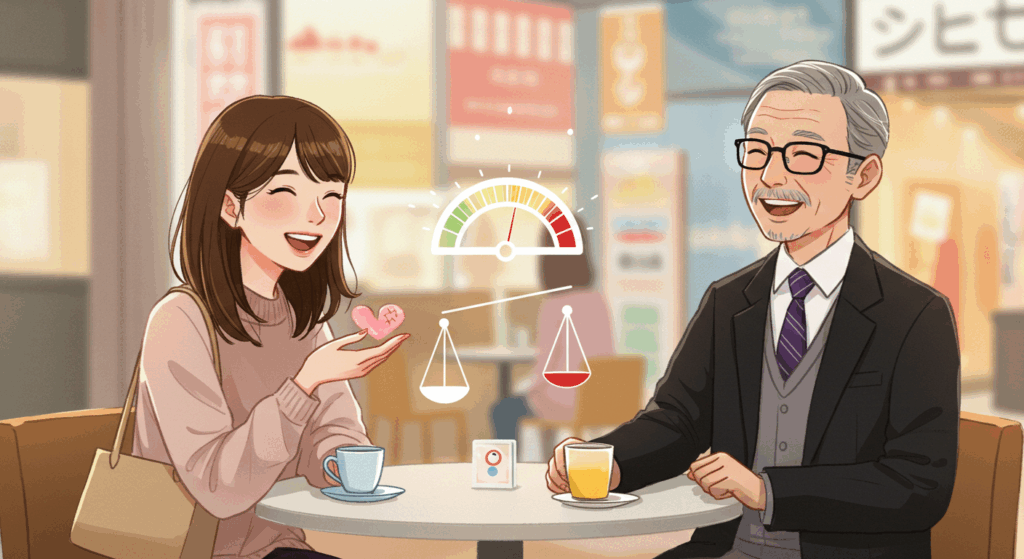 「大人」と「定期」:関係の深化とコミットメント
