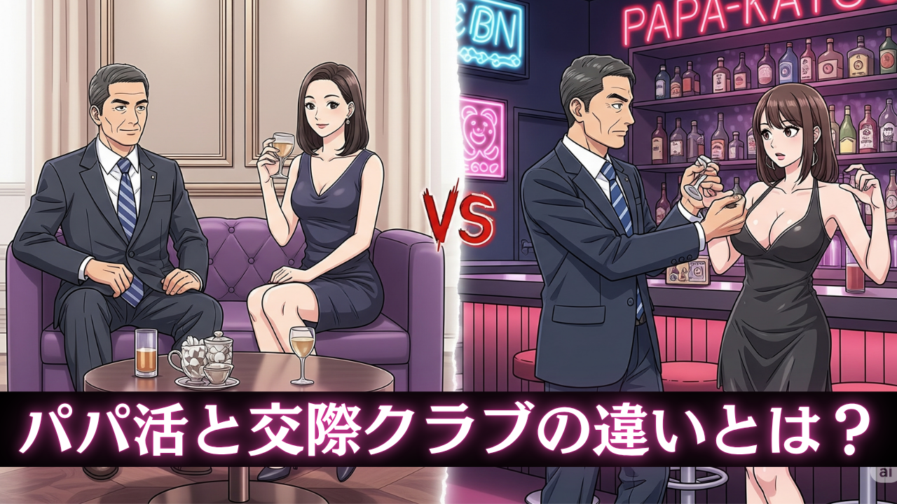 パパ活と交際クラブの決定的な違いとは？知らないと危険な5つのリスクと、賢い大人が選ぶべきたった一つの理由