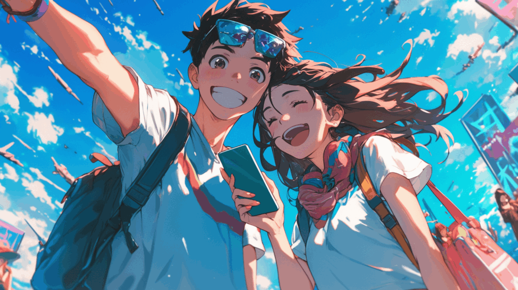 20代や大学生におすすめの若々しい構成