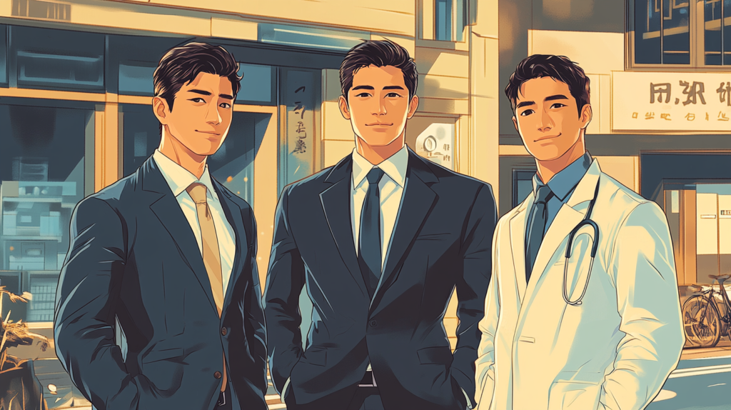 パパ活をする富裕層に多い職業とタイプ