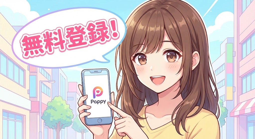 Pappyの無料登録の手順と注意点を解説
