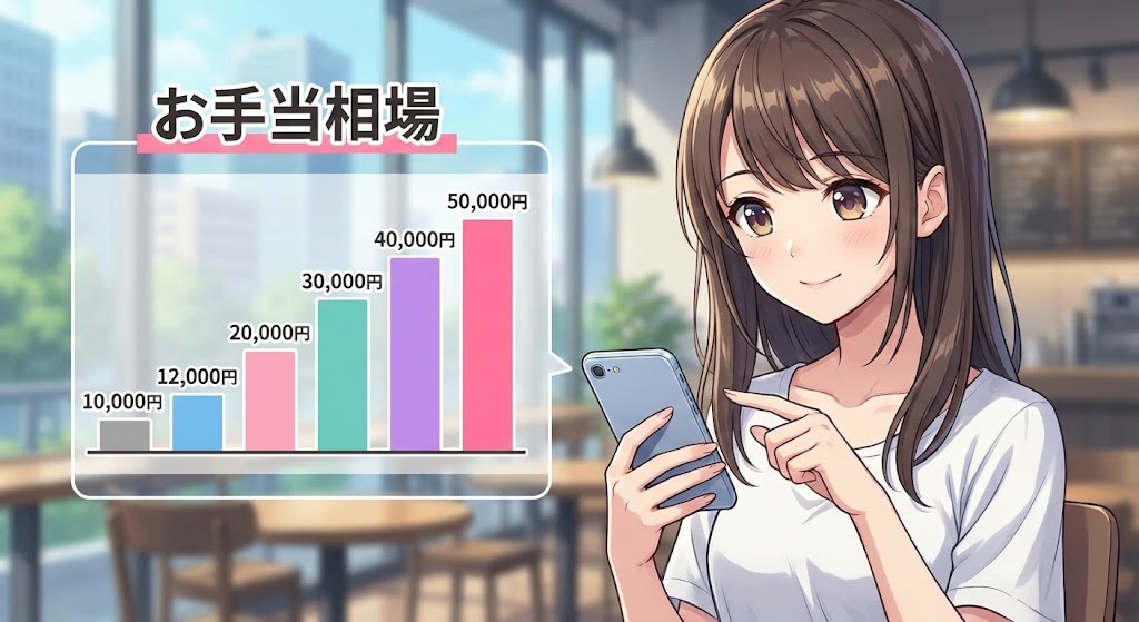 Pappyのお手当相場と条件交渉のコツ