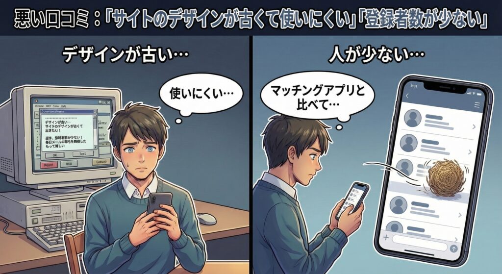 悪い口コミ：華やかさには欠ける？