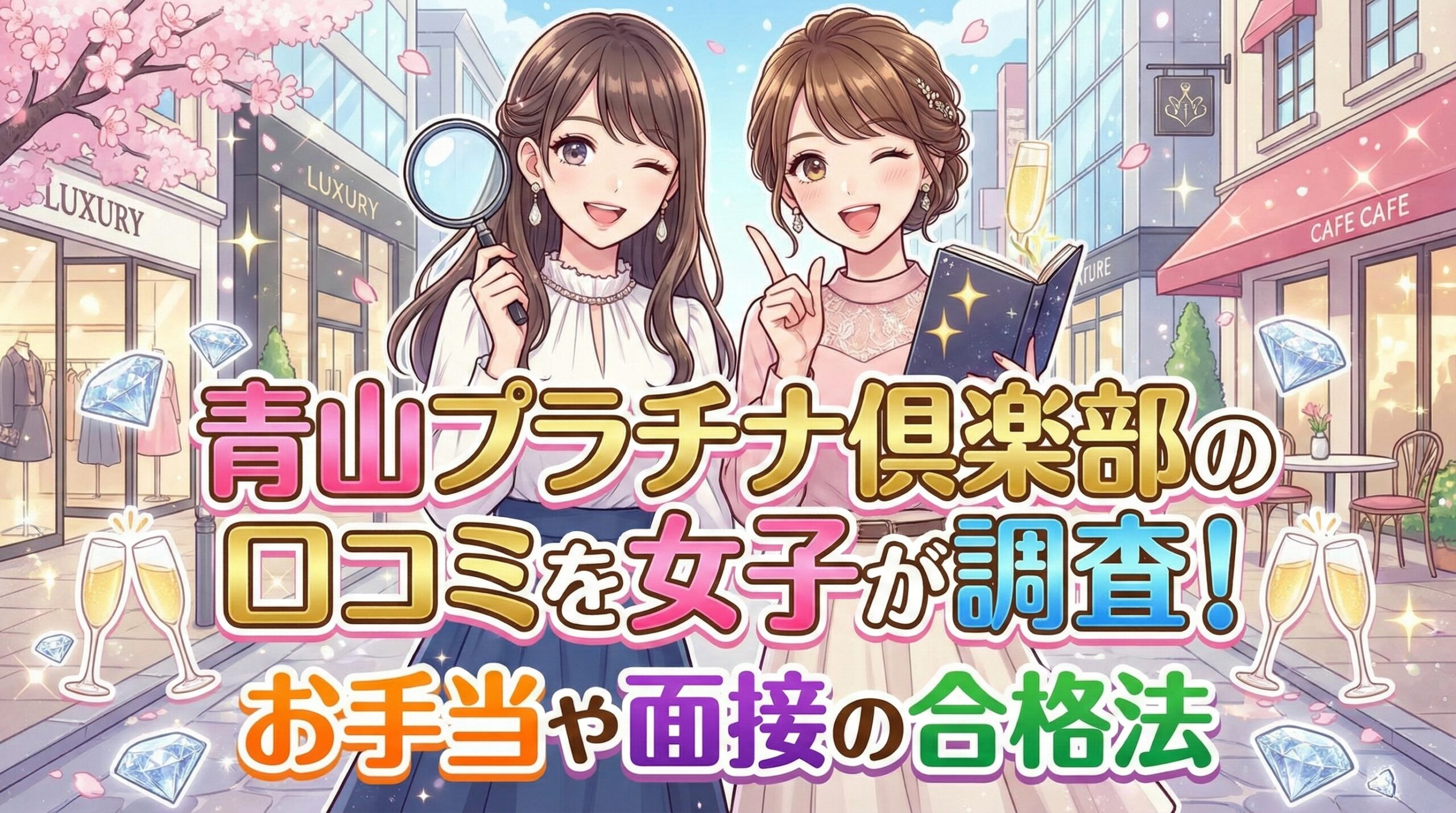 青山プラチナ倶楽部の口コミを女子が調査！お手当や面接の合格法