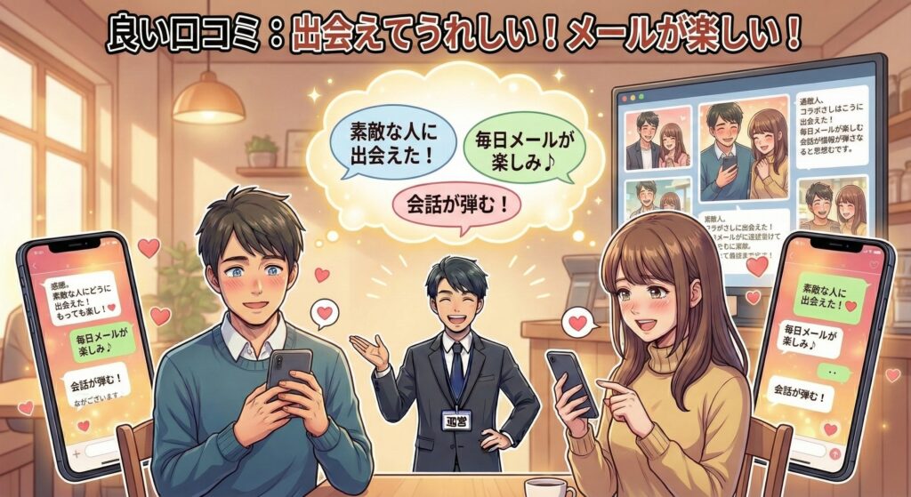 良い口コミ：返信の重みが違う