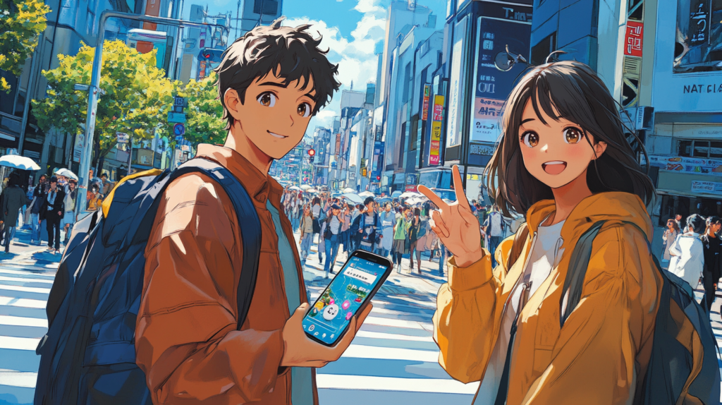 近くの相手と即合流できる位置情報機能の魅力