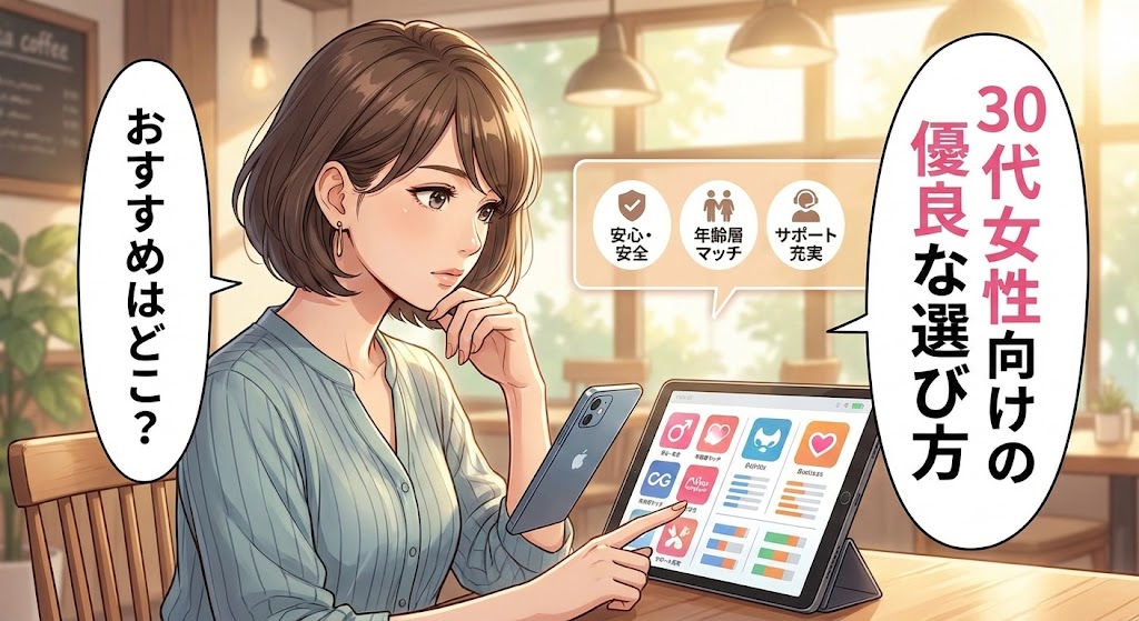 おすすめはどこ?30代女性向けの優良な選び方