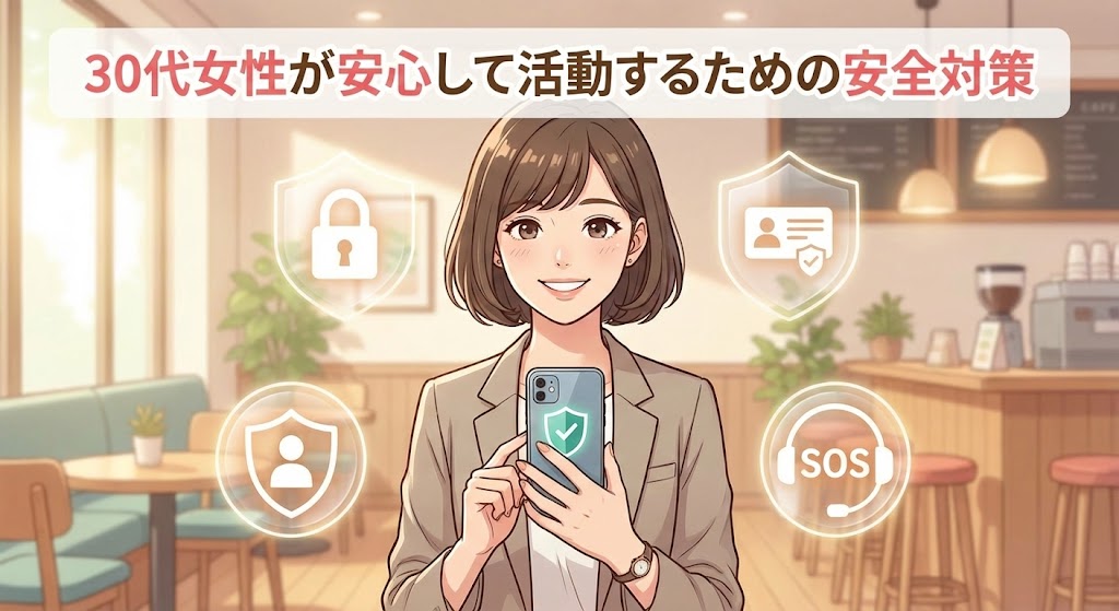 30代女性が安心して活動するための安全対策