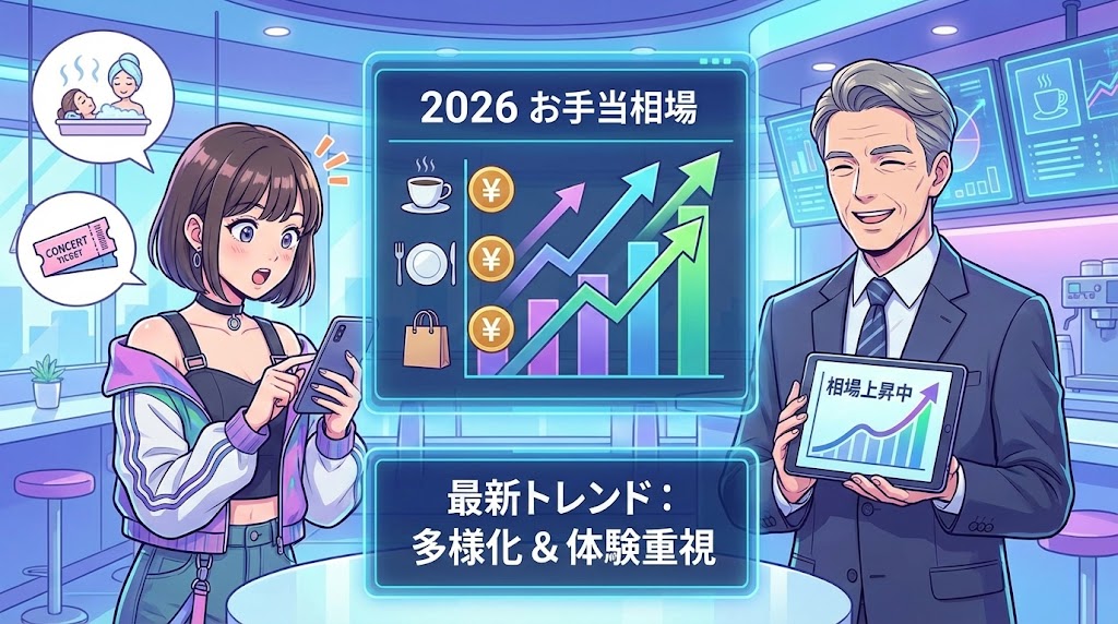 2026年のパパ活お手当相場と最新トレンド