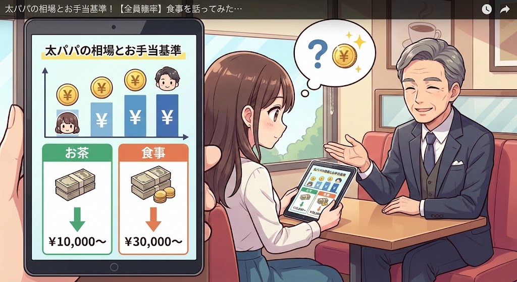 パパ活での太パパの相場とお手当の基準