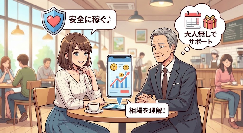 パパ活の大人無しのお手当相場を理解して安全に稼ぐ