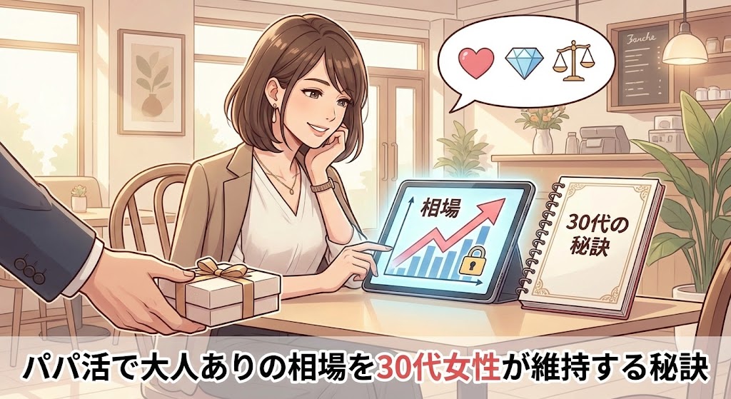 パパ活で大人ありの相場を30代女性が維持する秘訣