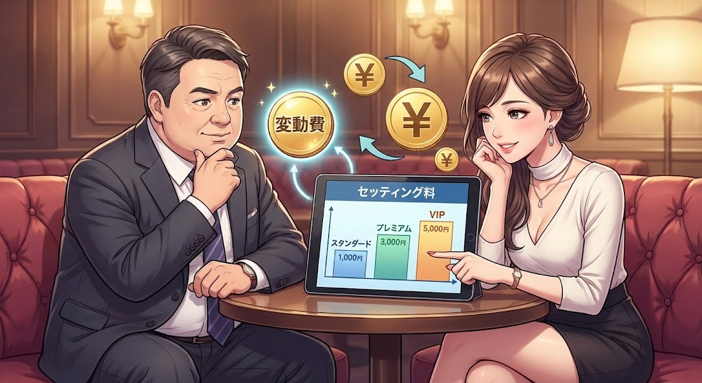 セッティング料のシステムを理解して選ぶ