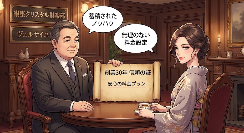 信頼できる老舗クラブの料金プランの魅力