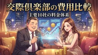 2026年最新！交際倶楽部の費用比較と主要10社の料金体系
