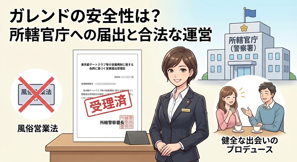 ガレンドの安全性は？所轄官庁への届出と合法な運営