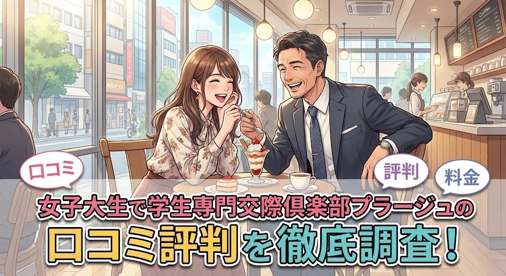 女子大生で学生専門交際倶楽部プラージュの口コミ評判を徹底調査！料金は
