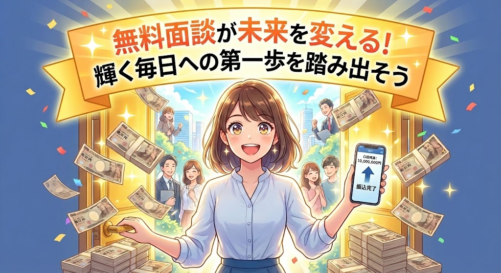 交際倶楽部の無料面談が女子の未来を変える！輝く毎日への第一歩