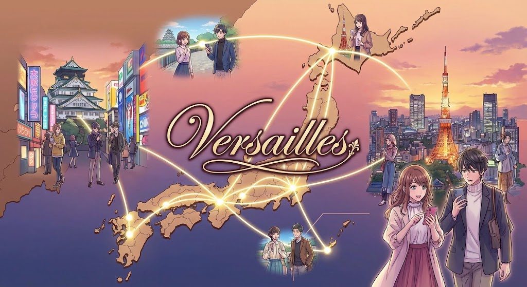 東京や大阪など全国に会員がいるヴェルサイユ