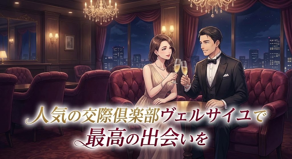 人気の交際倶楽部ヴェルサイユで最高の出会いを