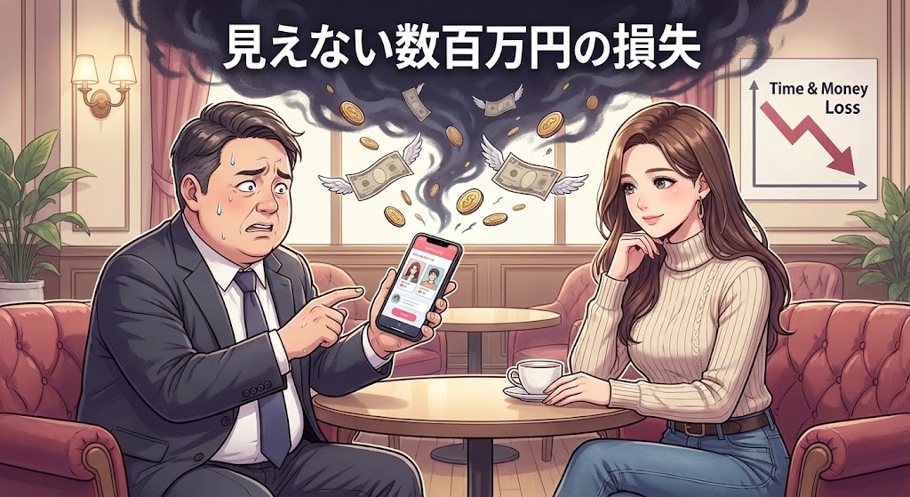 経営者の皆様、マッチングアプリで「見えない数百万円の損失」を出していませんか?