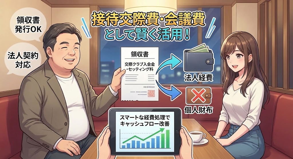「接待交際費・会議費」としての賢い活用法。法人・個人事業主ならではのスマートな経費処理