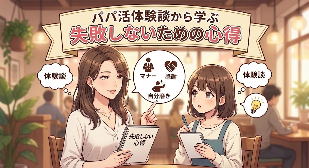 パパ活体験談から学ぶ失敗しないための心得