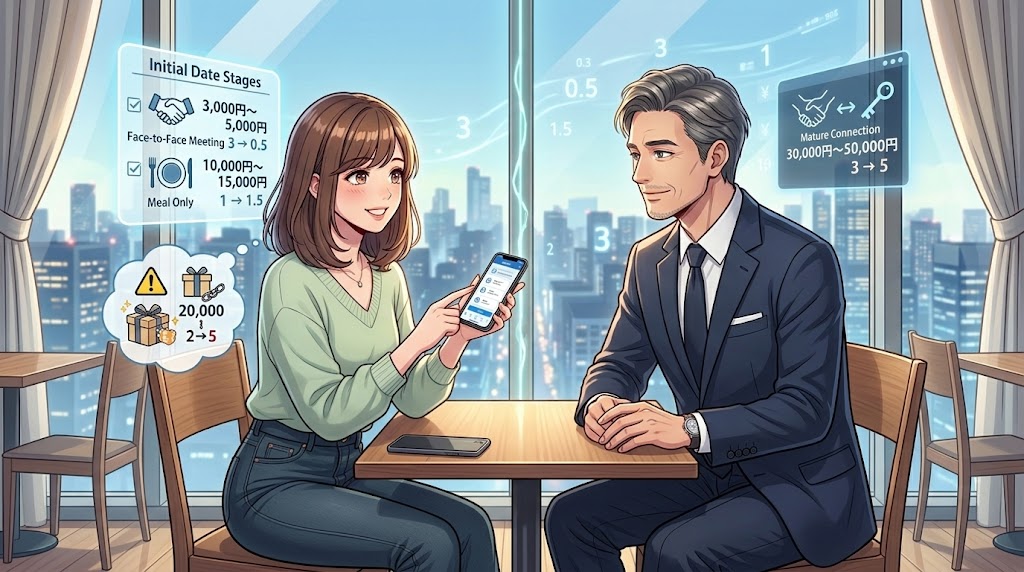 顔合わせや食事のみの適正なお手当