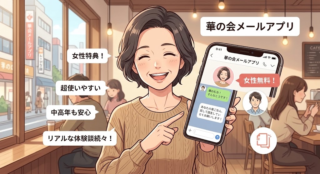 華の会メールアプリの女性料金と体験談